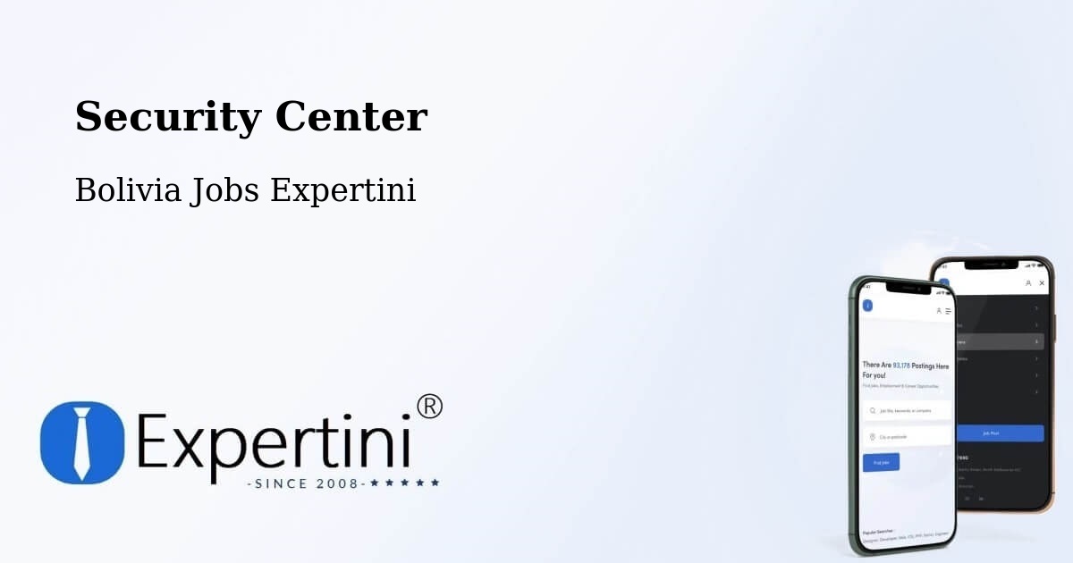 Security & Compliance – Mapiri - Bolivia Jobs Expertini