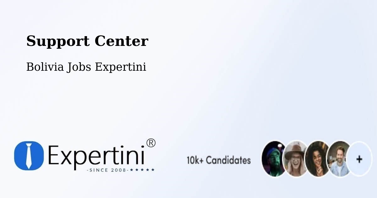 Support Services – Mapiri - Bolivia Jobs Expertini